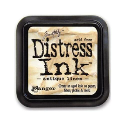 Tim Holtz Ranger Distress Ink Pad 3" x 3" - Antique Linen