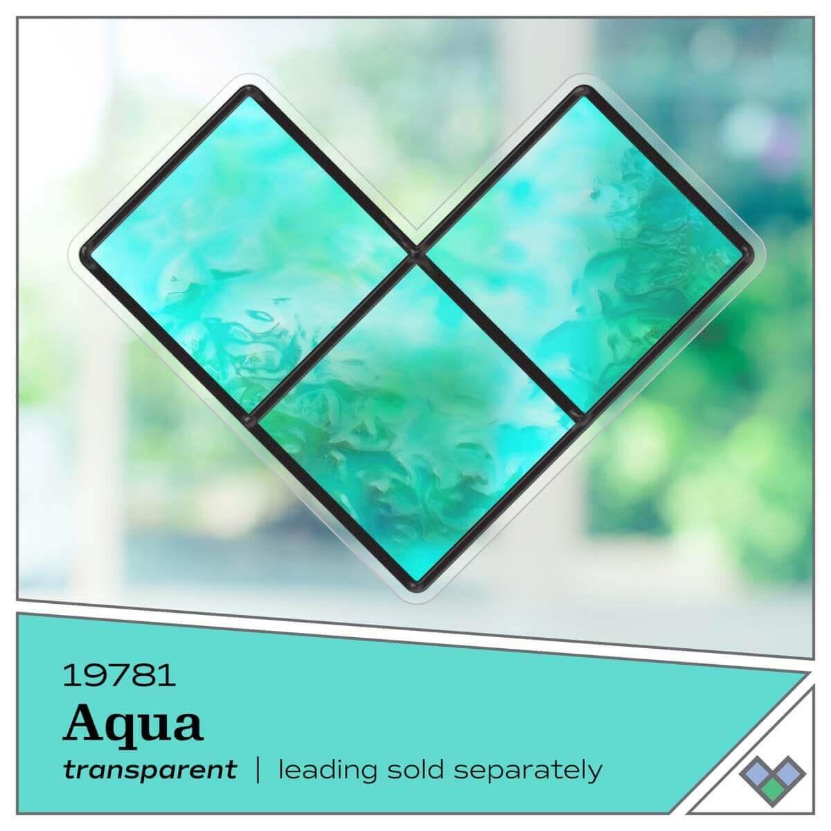 Gallery Glass Paint 59ml - Aqua - Funky Home Crafts