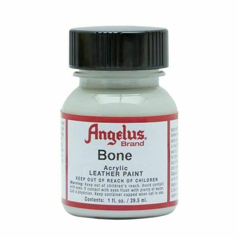 Angelus Leather Paint - Bone - Funky Home Crafts