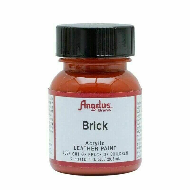 Angelus Leather Paint - Brick - Funky Home Crafts