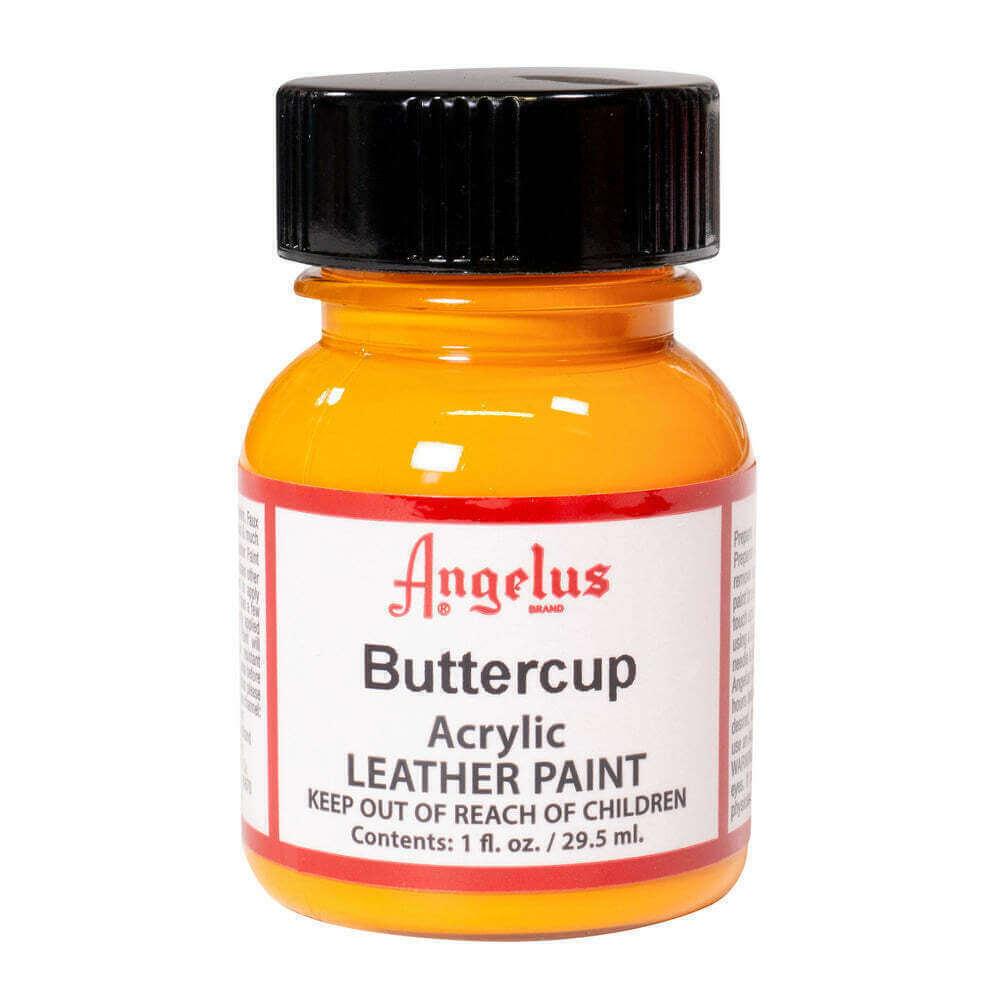 Angelus Leather Paint - Buttercup - Funky Home Crafts