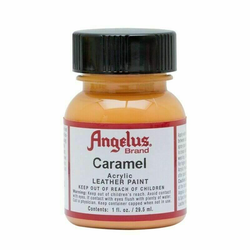 Angelus Leather Paint - Caramel - Funky Home Crafts