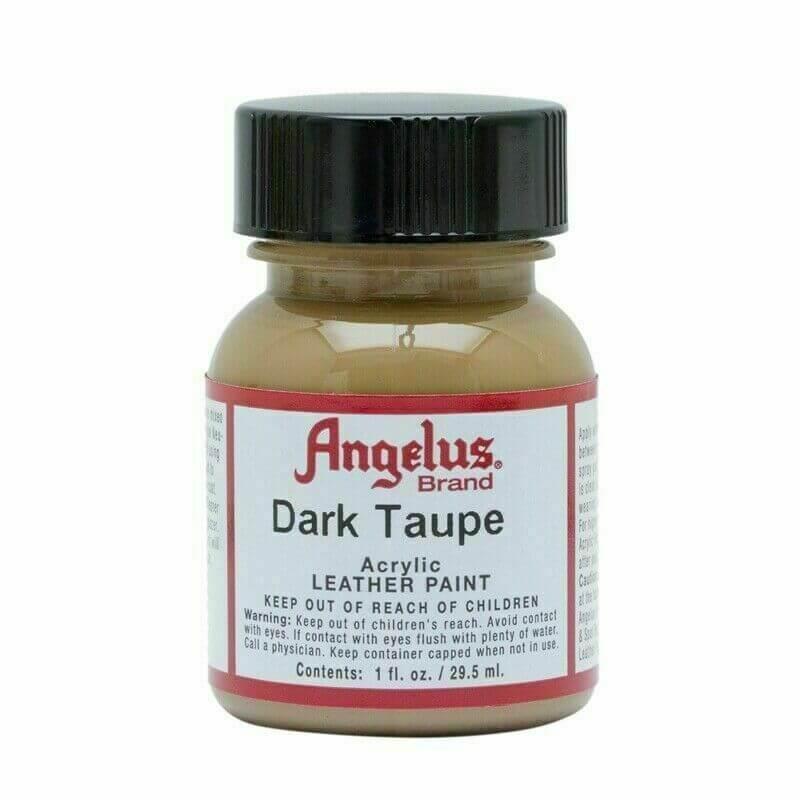 Angelus Leather Paint - Dark Taupe - Funky Home Crafts