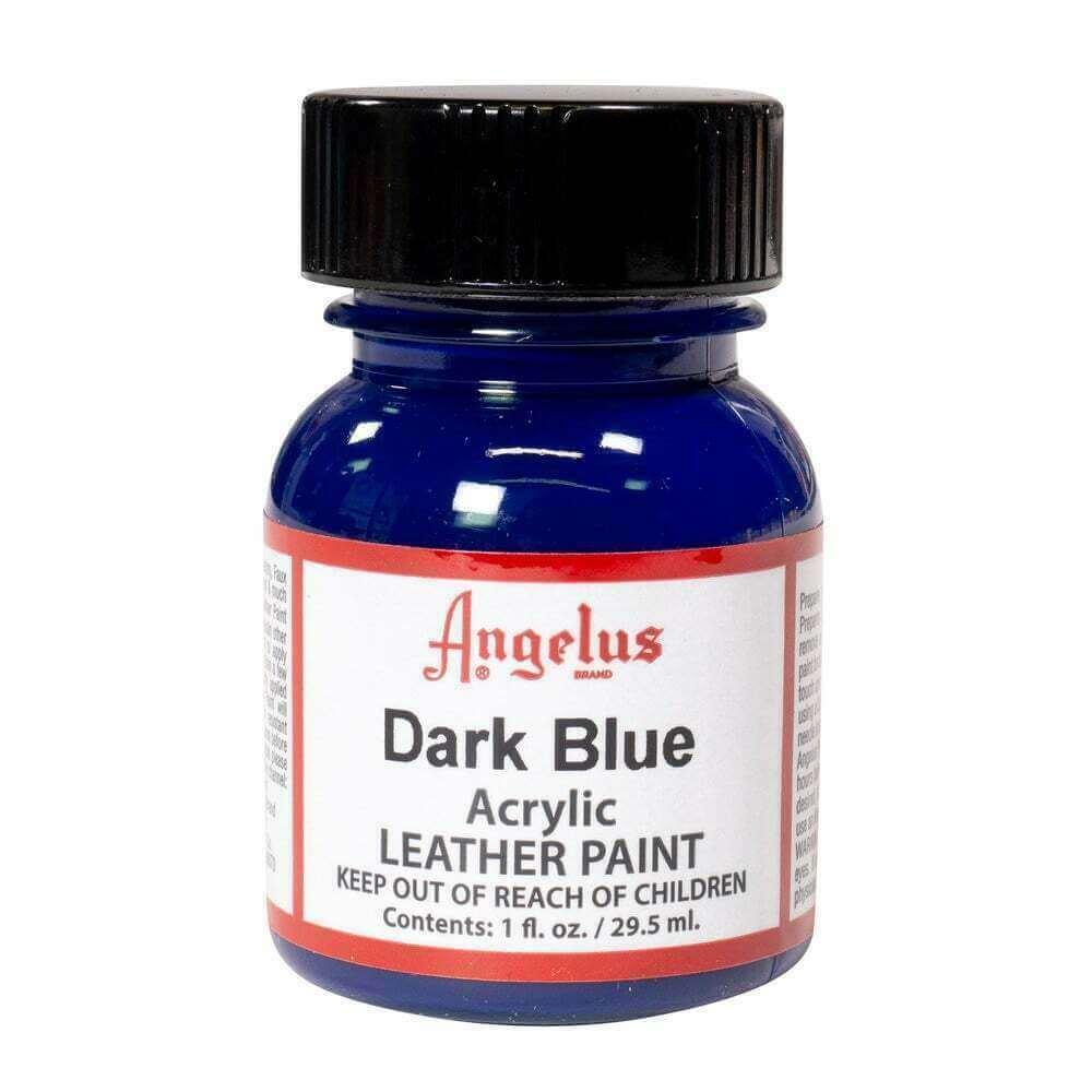 Angelus Leather Paint - Dark Blue - Funky Home Crafts