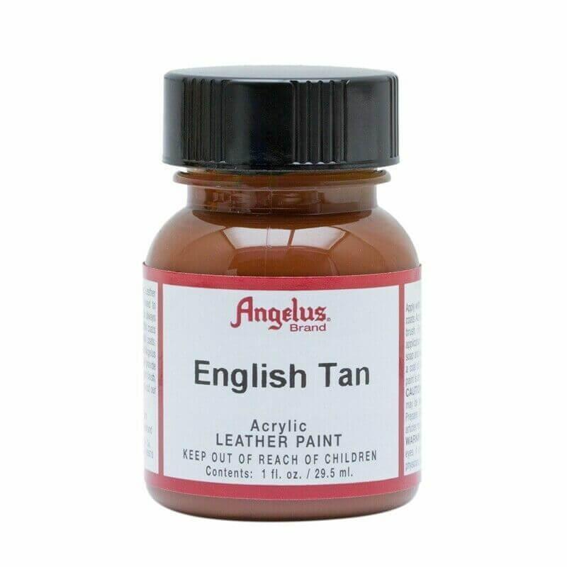 Angelus Leather Paint - English Tan - Funky Home Crafts