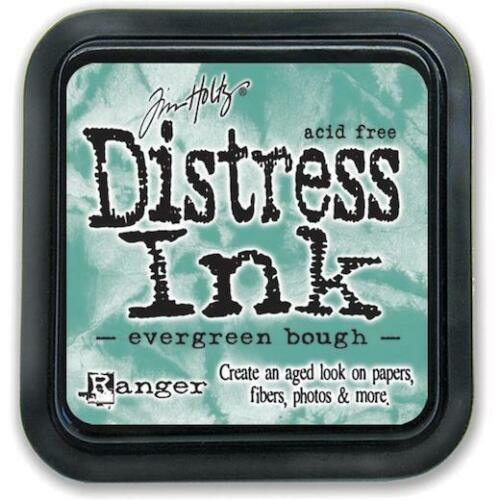 Tim Holtz Ranger Distress Ink Pad 3" x 3" - Evergreen Bough