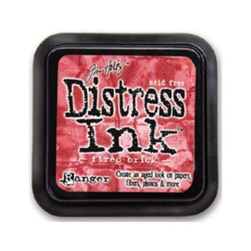 Tim Holtz Ranger Distress Ink Pad 3" x 3" - Fired Brick