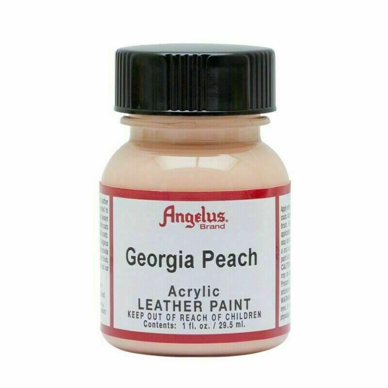 Angelus Leather Paint - Georgia Peach - Funky Home Crafts