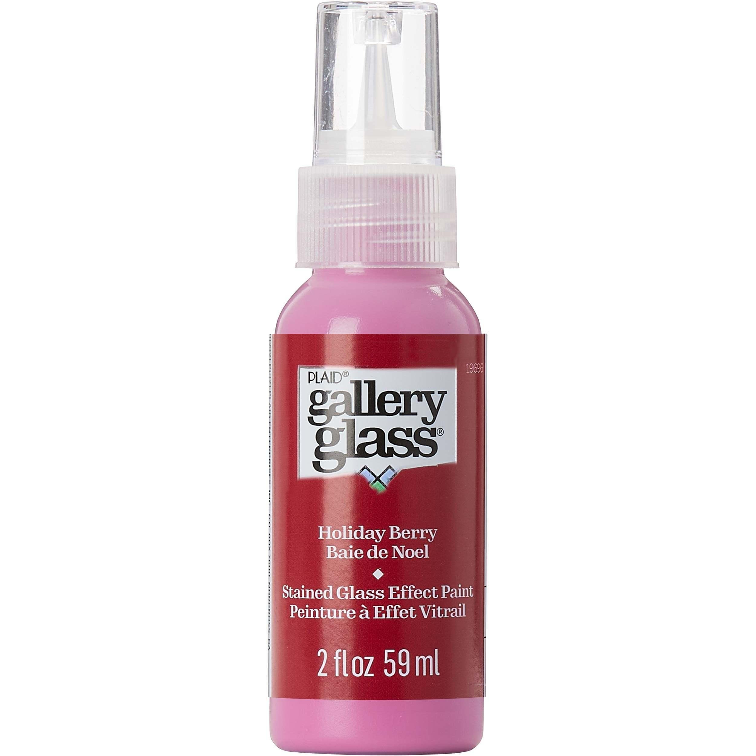 Gallery Glass Paint 59ml - Holiday Berry - Funky Home Crafts