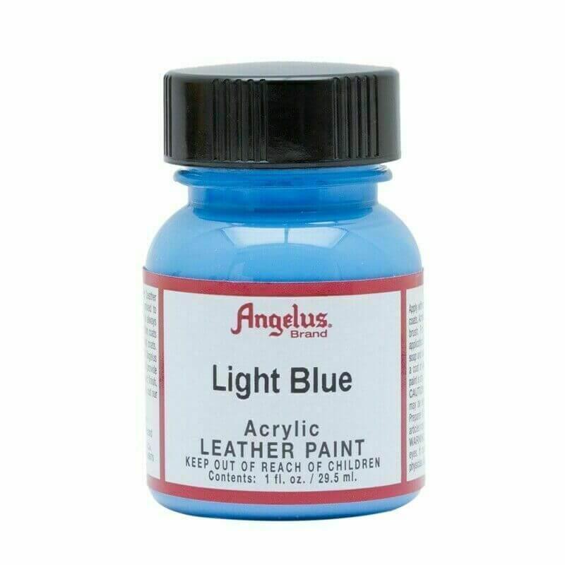 Angelus Leather Paint - Light Blue - Funky Home Crafts