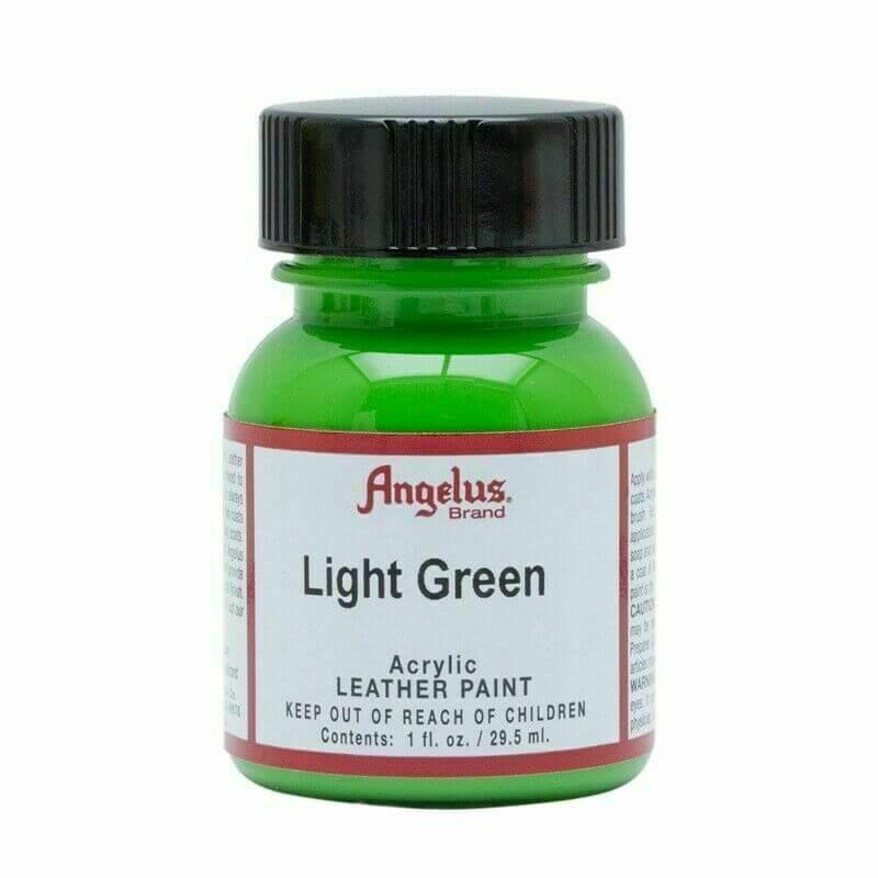 Angelus Leather Paint - Light Green - Funky Home Crafts