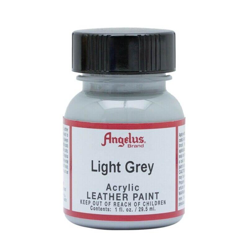 Angelus Leather Paint - Light Grey - Funky Home Crafts