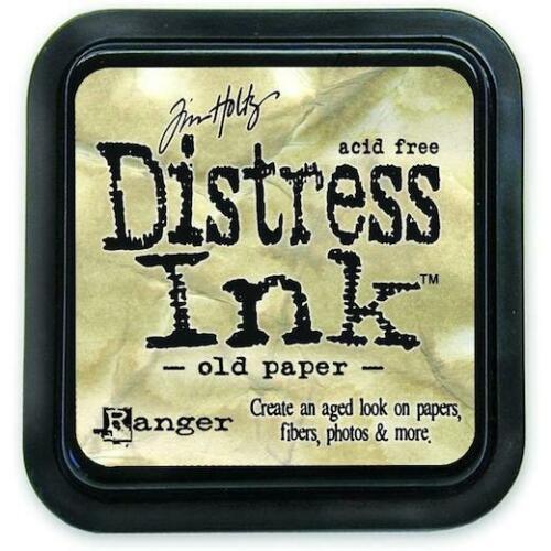 Tim Holtz Ranger Distress Ink Pad 3" x 3" - Old Paper