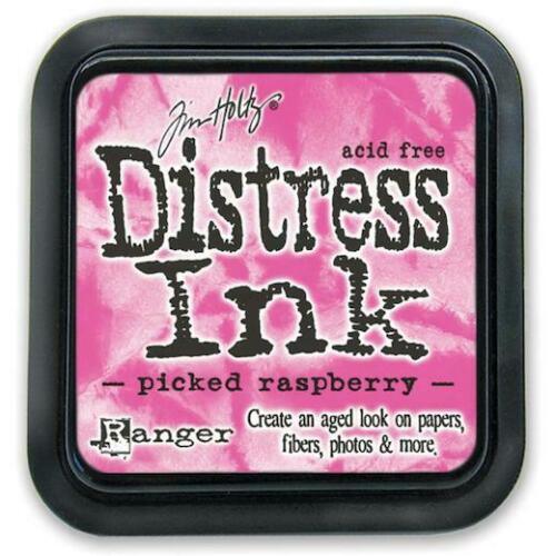 Tim Holtz Ranger Distress Ink Pad 3" x 3" - Picked Raspberry