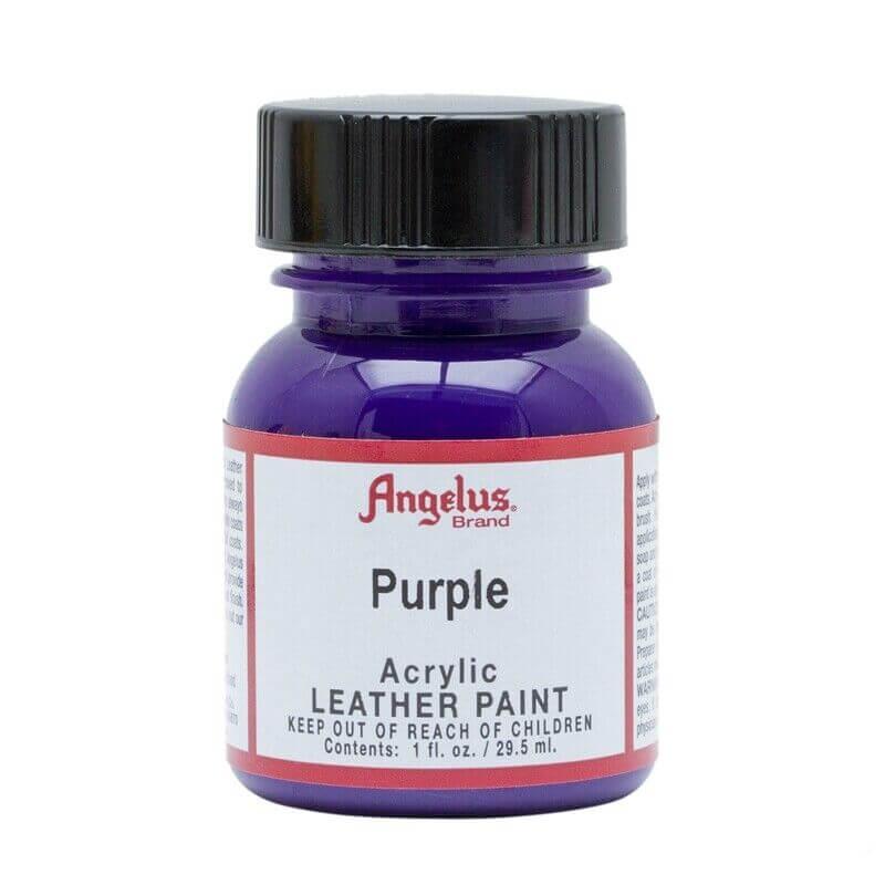 Angelus Leather Paint - Purple - Funky Home Crafts