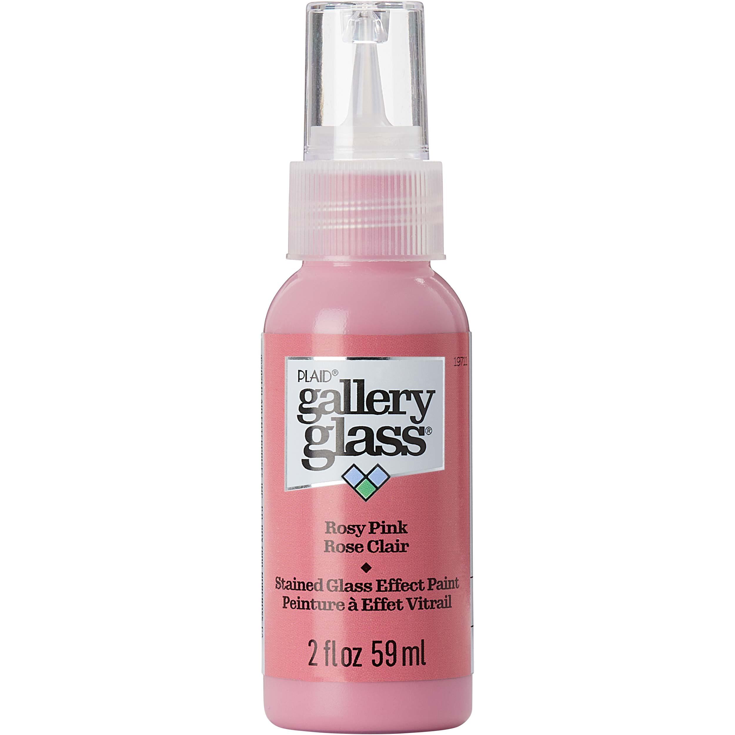 Gallery Glass Paint 59ml - Rosy Pink - Funky Home Crafts