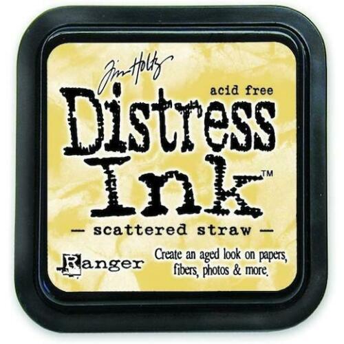 Tim Holtz Ranger Distress Ink Pad 3" x 3" - Scattered Straw