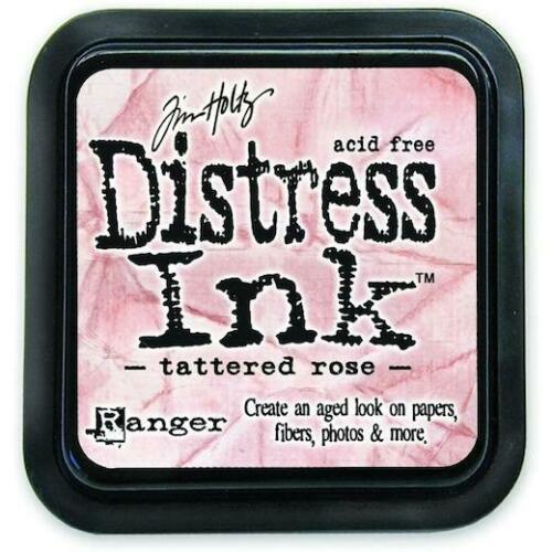 Tim Holtz Ranger Distress Ink Pad 3" x 3" - Tattered Rose