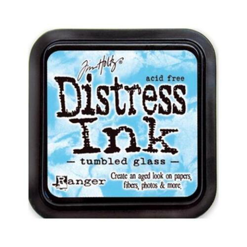 Tim Holtz Ranger Distress Ink Pad 3" x 3" - Tumbled Glass