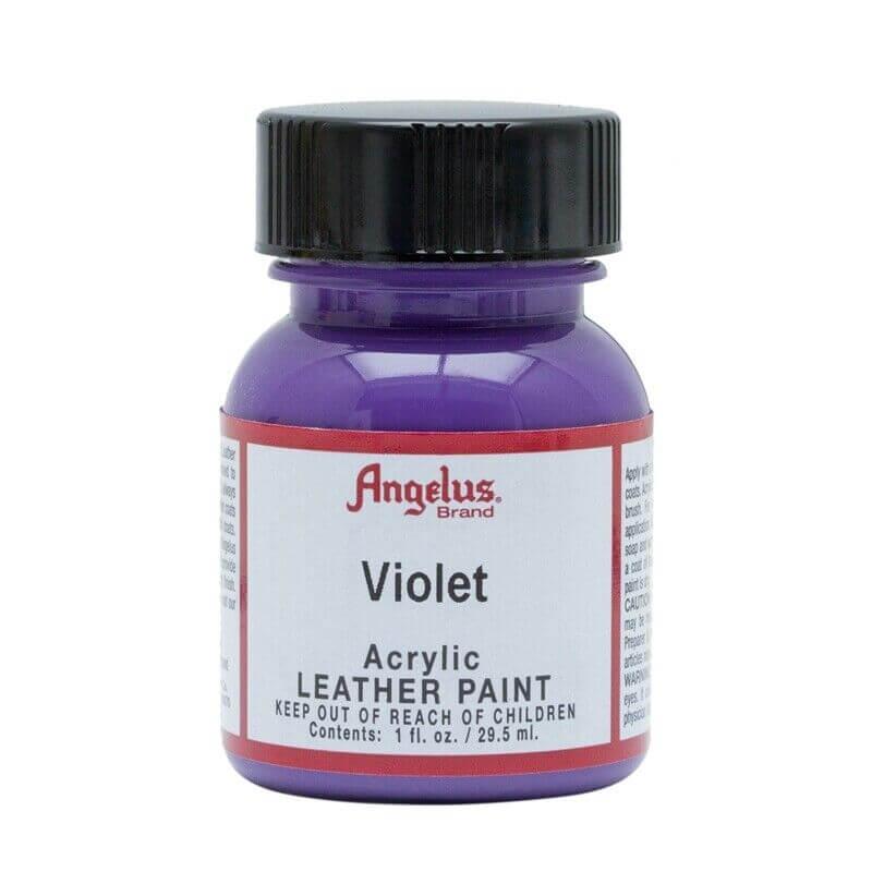 Angelus Leather Paint - Violet - Funky Home Crafts