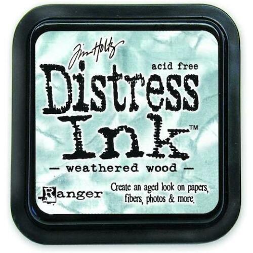 Tim Holtz Ranger Distress Ink Pad 3" x 3" - Weathered Wood