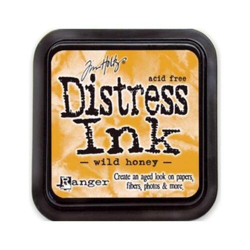 Tim Holtz Ranger Distress Ink Pad 3" x 3" - Wild Honey