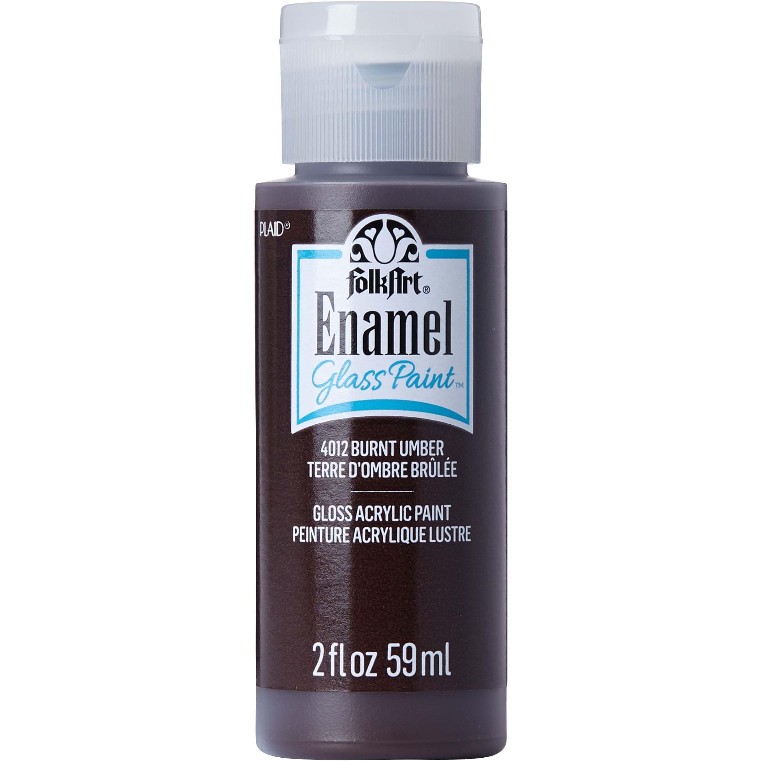 Enamel Burnt Umber - Funky Home Crafts