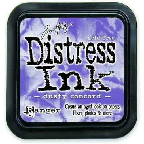 Tim Holtz Ranger Distress Ink Pad 3" x 3" - Dusty Concord