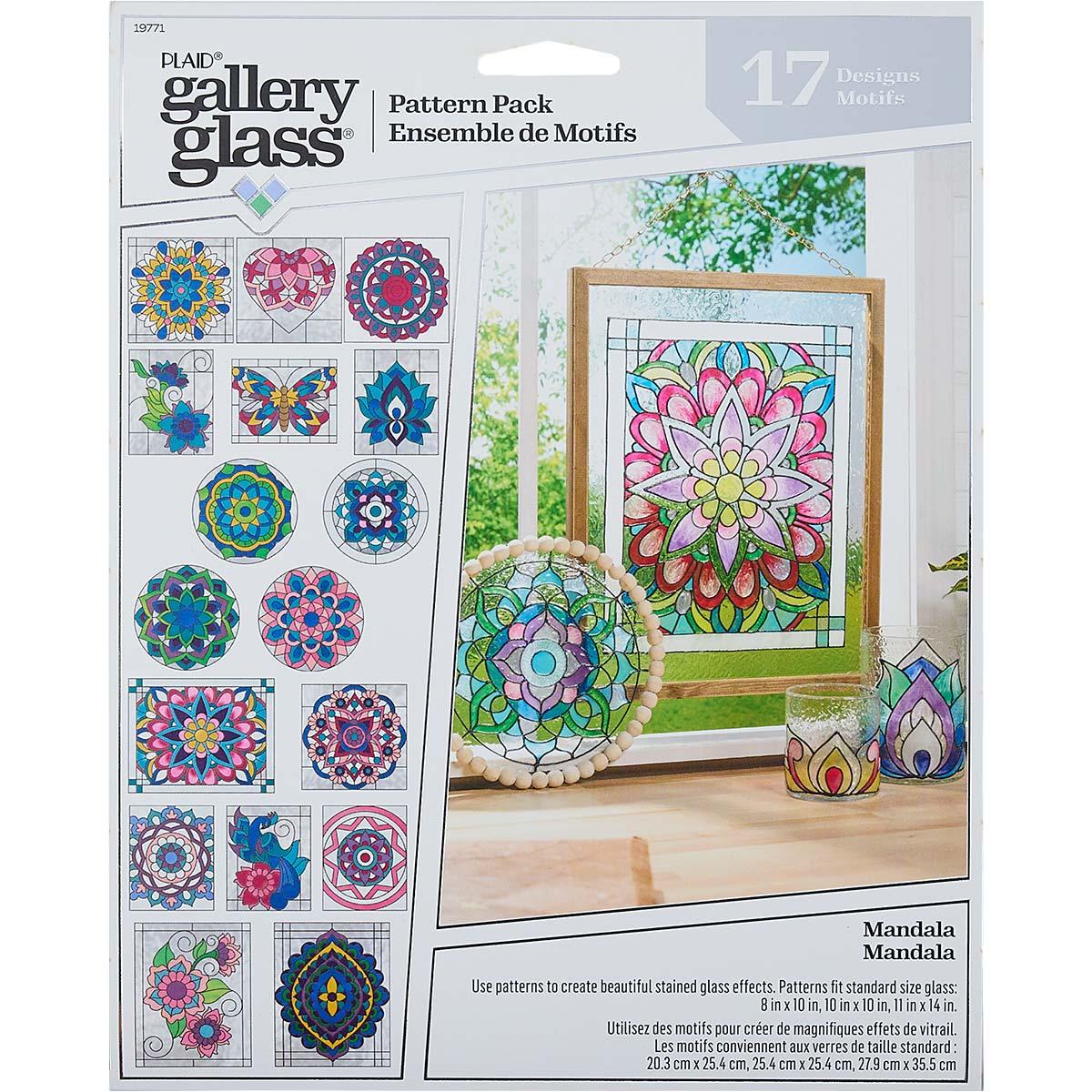 Gallery Glass Pattern Pack Mandala (19771) - Funky Home Crafts