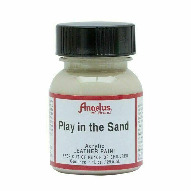 Angelus Leather Paint - Play in the Sand - Funky Home Crafts