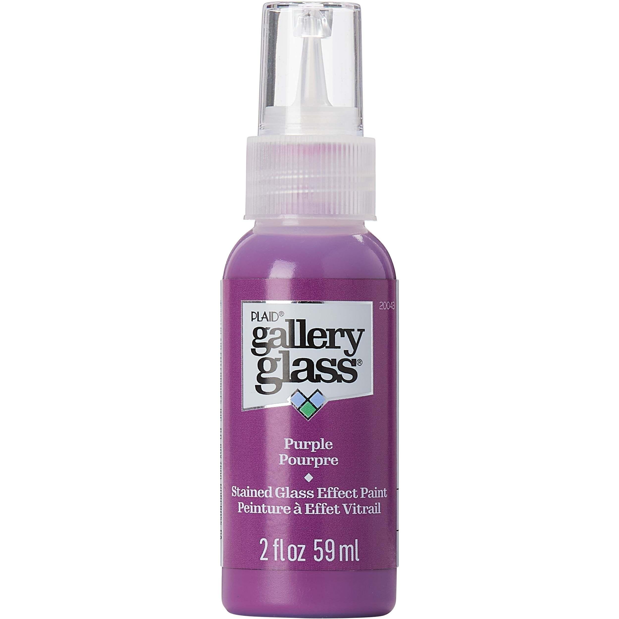 Gallery Glass Paint 59ml - Purple - Funky Home Crafts