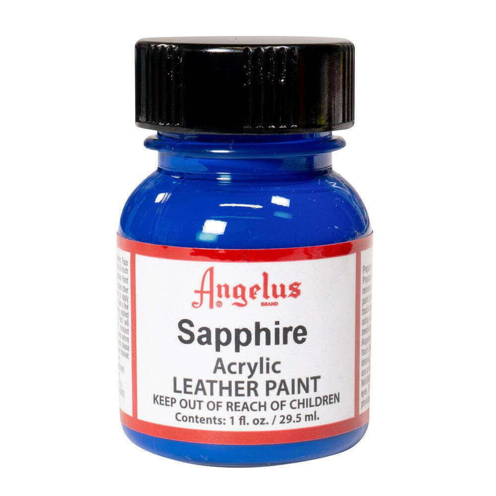 Angelus Leather Paint - Sapphire - Funky Home Crafts