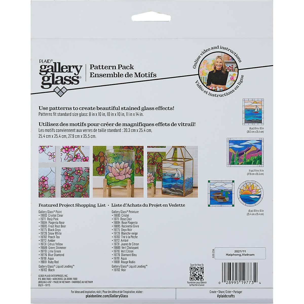 Gallery Glass Pattern Pack Scenery (19773) - Funky Home Crafts