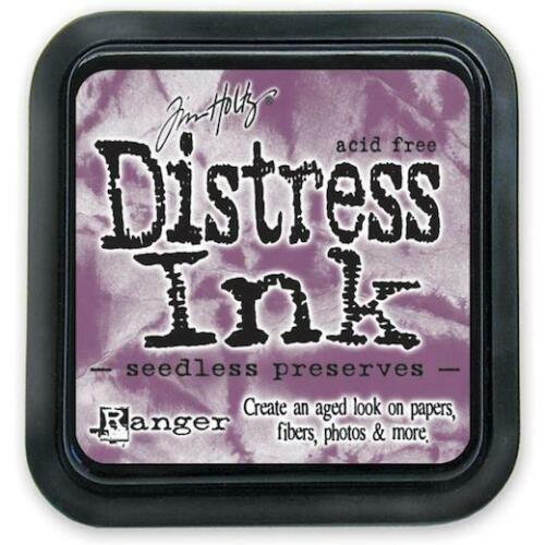 Tim Holtz Ranger Distress Ink Pad 3" x 3" - Seedless Preserves