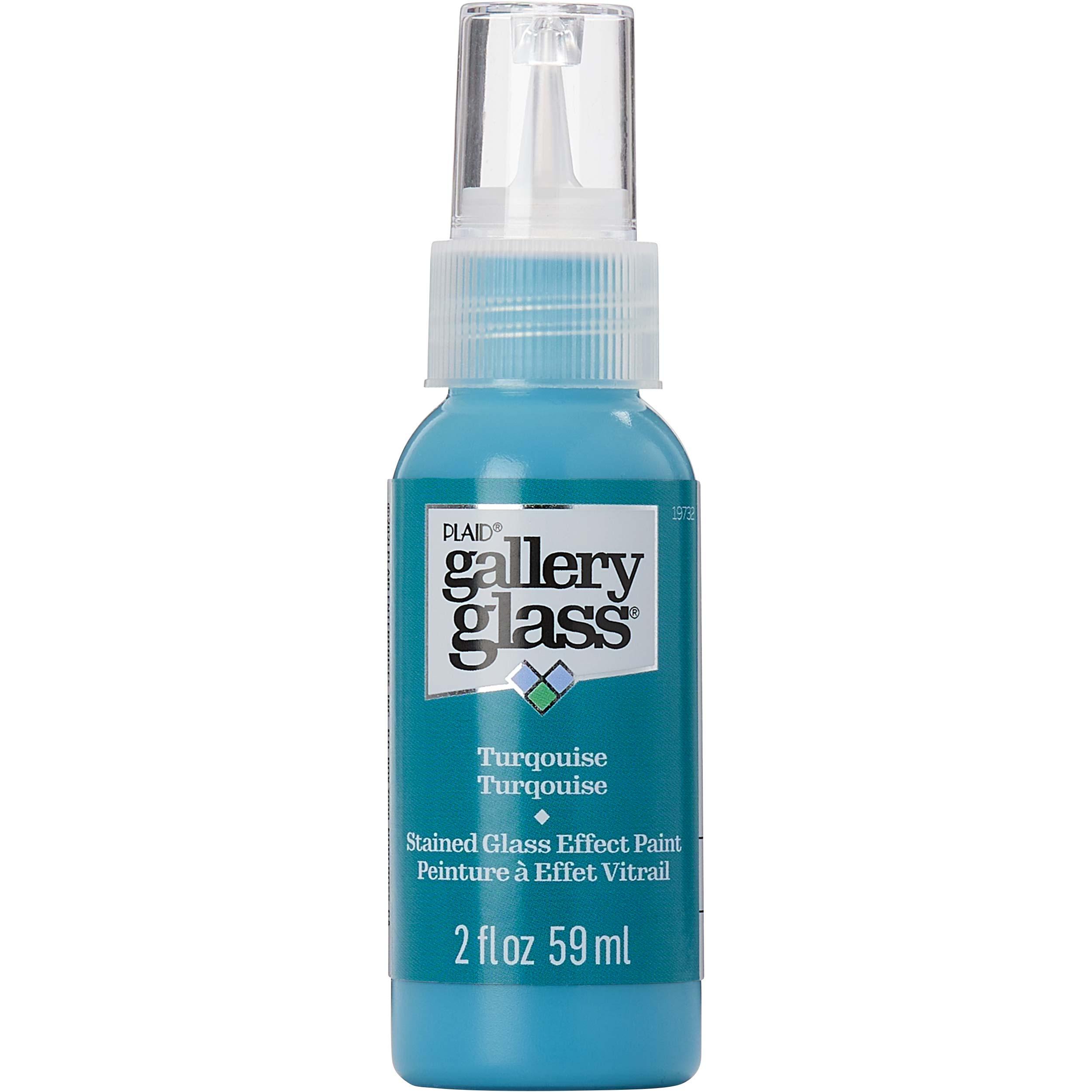 Gallery Glass Paint 59ml - Turquoise - Funky Home Crafts