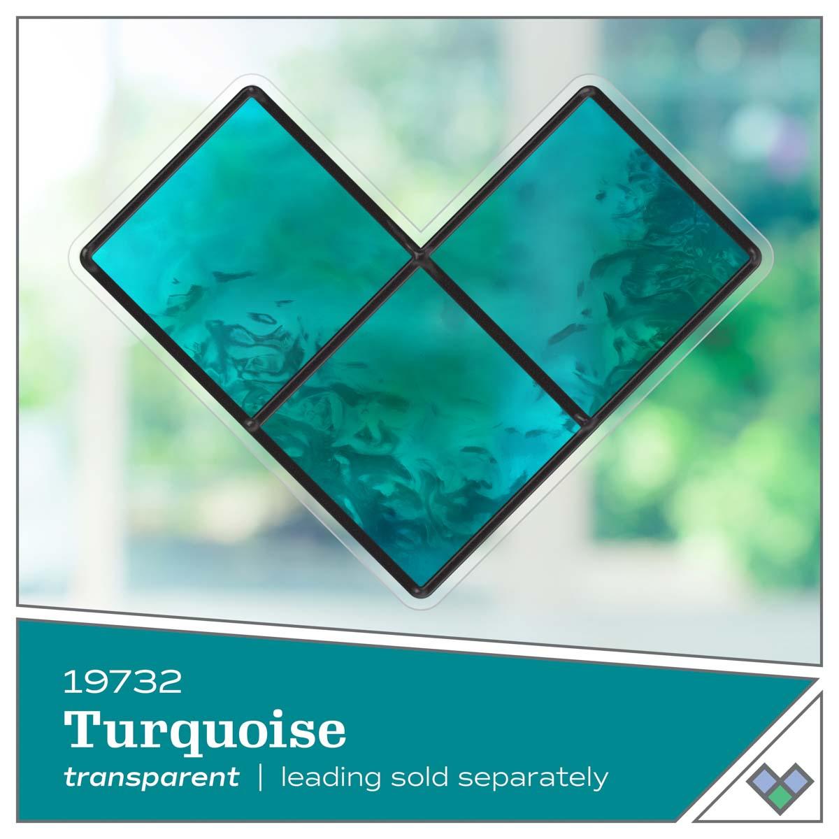 Gallery Glass Paint 59ml - Turquoise - Funky Home Crafts