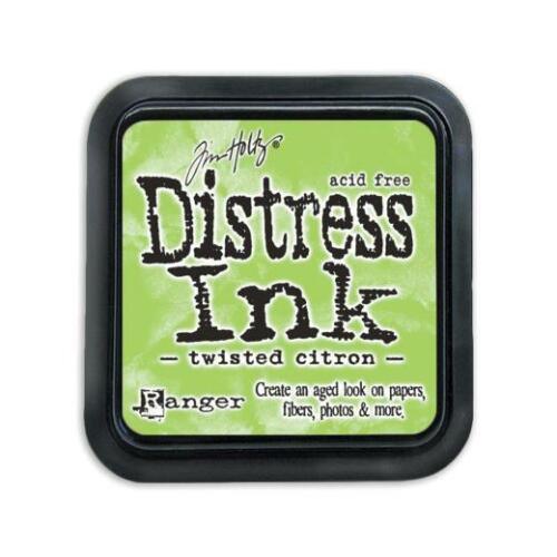 Tim Holtz Ranger Distress Ink Pad 3" x 3" - Twisted Citron