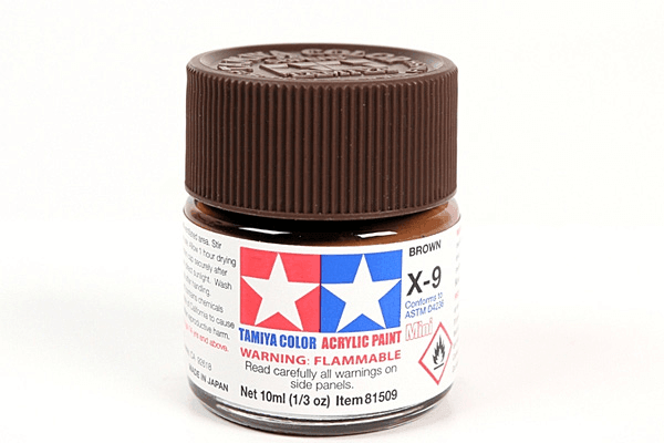 Tamiya X9 Brown Gloss - Funky Home Crafts